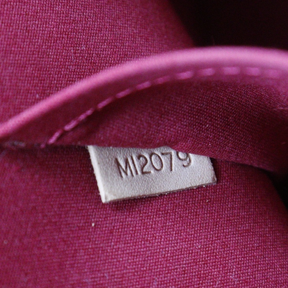 LOUIS VUITTON Red Alma Bag - Picture 9 of 10